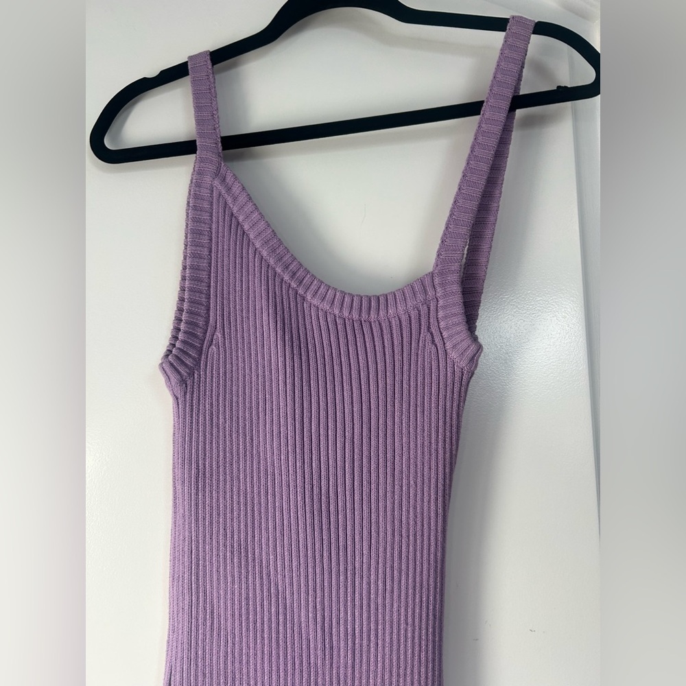 Michael Costello x Revolve Amari ribbed dress
Light purple size XS NWT chic 90s - Picture 6 of 12